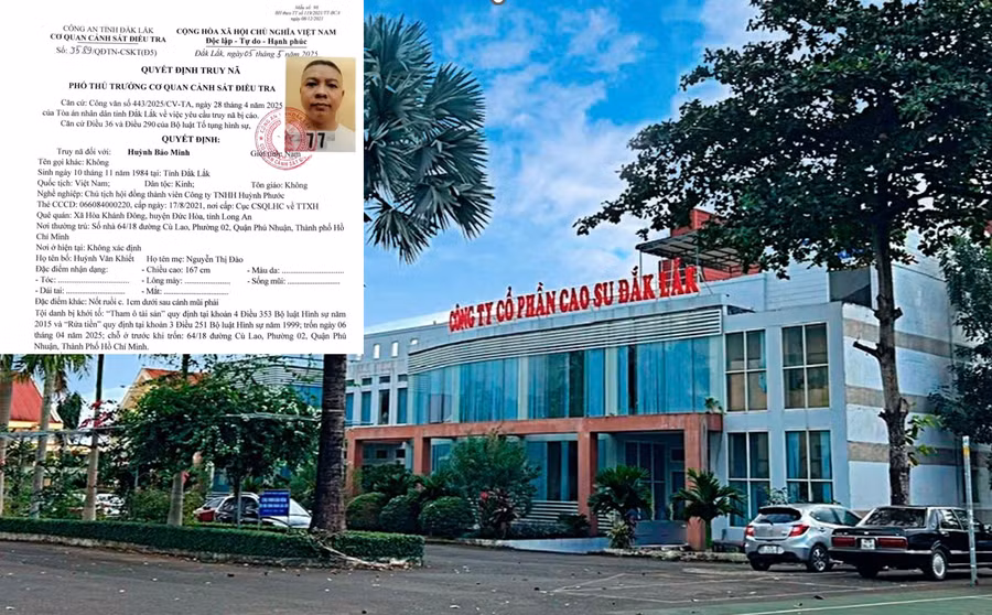 Công an Đắk Lắk truy nã Huỳnh Bảo Minh.