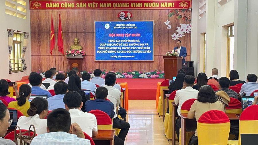 Các đại biểu tham dự khai mạc đợt tập huấn. (Ảnh: VP) a-hai-2.jpg