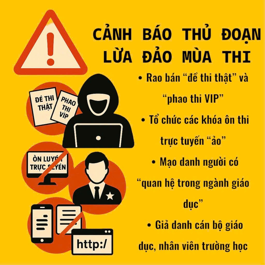 Cảnh báo thủ đoạn lừa đảo mùa thi. a2.jpg