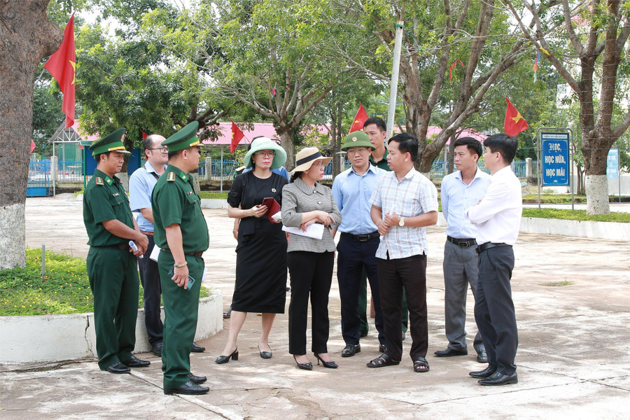 Cải tạo, mở rộng và nâng cấp các cơ sở giáo dục hiện có được các địa phương tại Đắk Lắk ưu tiên. (Ảnh: TT) img-9036.jpg