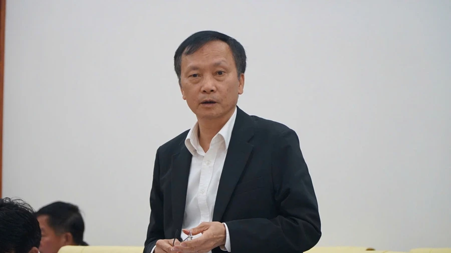 Ông Trần Đình Ninh, quyền Giám đốc Sở Tài chính tỉnh Đắk Nông. (Ảnh: ĐX)