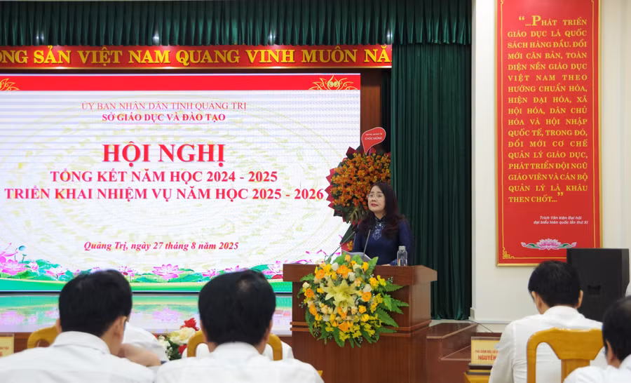 Trong năm học 2024 - 2025, ngành Giáo dục Quảng Trị gặt hái được nhiều kết quả đáng ghi nhận.