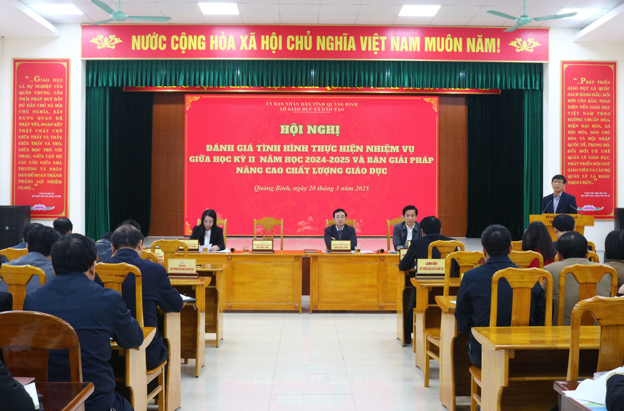 Ngành GD&ĐT tỉnh Quảng Bình đạt nhiều kết quả đáng ghi nhận trong học kỳ I, năm học 2024-2025.