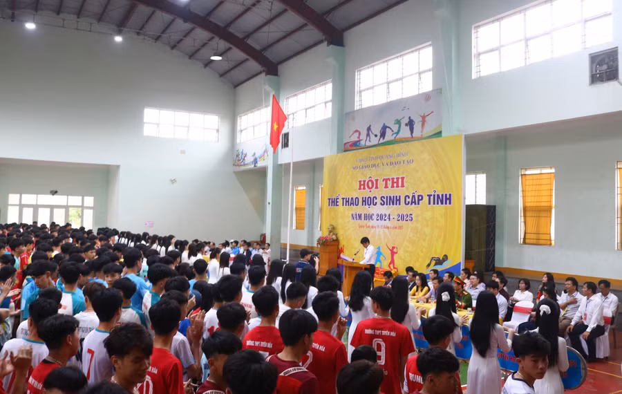Lễ khai mạc Hội thi thể thao học sinh cấp tỉnh Quảng Bình năm học 2024-2025.