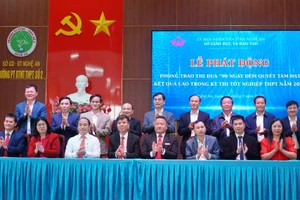 Nghệ An phát động '90 ngày đêm' quyết tâm giữ vững tốp đầu Kỳ thi tốt nghiệp THPT 2026