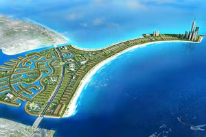 Phối cảnh dự án Vinhomes Green Paradise tại Cần Giờ. Ảnh: Vingroup