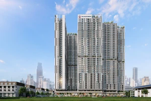 Phối cảnh dự án Happy One Mori (Ảnh: Vạn Xuân Group).