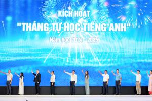 Ngành giáo dục Nghệ An kích hoạt tháng tự học tiếng Anh năm 2025. Ảnh: Hồ Lài
