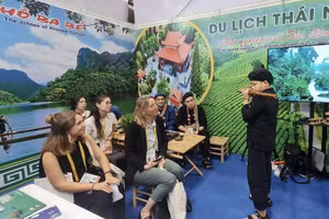 Kết nối, xúc tiến giới thiệu sản phẩm Du lịch Thái Nguyên tại Hội chợ Du lịch quốc tế TPHCM.