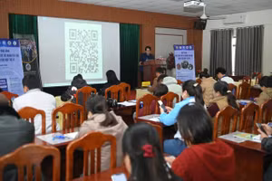 Lớp tập huấn thu hút sự tham gia của 25 HTX trên địa bàn tỉnh Lào Cai.