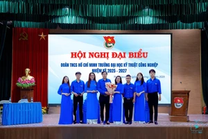 Hội nghị Đại biểu Đoàn TNCS HCM Trường Đại học Kỹ thuật Công nghiệp nhiệm kỳ 2025 - 2027.