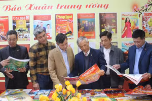 Thái Nguyên khai trương phòng đọc Báo Xuân năm 2025.