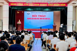 Hội thảo nghiên cứu khoa học sinh viên năm 2024.