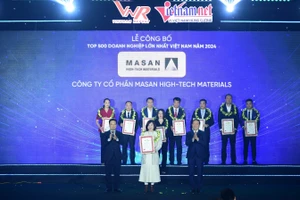 Masan High-Tech Materials thuộc Top 500 Doanh nghiệp lớn nhất Việt Nam năm 2024.