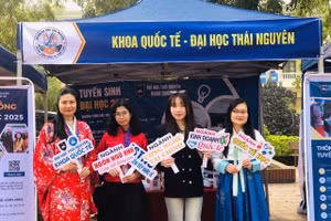 Năm 2025 Khoa Quốc tế (ĐH Thái Nguyên) tuyển sinh 8 ngành đào tạo.