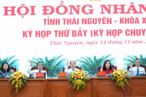 Chủ toạ kỳ họp.