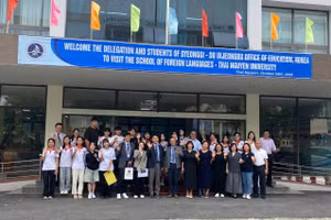 Trường Ngoại ngữ (Đại học Thái Nguyên) ghi nhận nhiều kết quả tích cực trên các lĩnh vực.