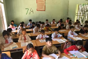 Sau lũ các trường học ở Bắc Kạn trờ lại học bình thường