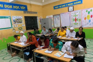 Năm 2025, xã Bằng Thành đã tổ chức thành công 15 lớp xoá mù chữ.