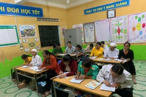 Năm 2025, xã Bằng Thành đã tổ chức thành công 15 lớp xoá mù chữ.