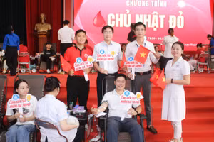 "Chủ nhật Đỏ" là hoạt động thường niên nhằm tuyên truyền, nâng cao nhận thức về ý nghĩa của việc hiến máu tình nguyện.