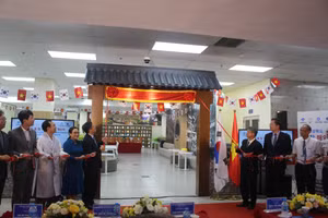 Không gian K - Chang được khánh thành tại Thư viện Trường Ngoại ngữ (Đại học Thái Nguyên).