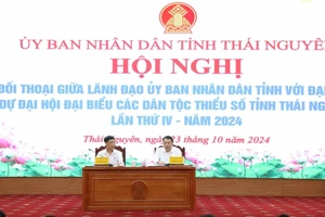 Lãnh đạo tỉnh Thái Nguyên gặp mặt, đối thoại với đại biểu dự Đại hội đại biểu các DTTS.