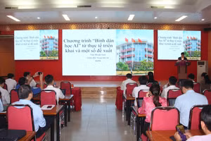 Giám đốc Trung tâm số (Đại học Thái Nguyên) chia sẻ về chương trình "Bình dân học AI".