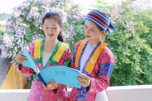 Sinh viên Phân hiệu Đại học Thái Nguyên tại tỉnh Hà Giang.