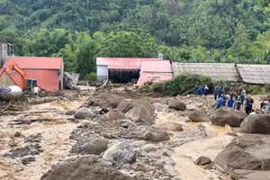 Hiện trường vụ việc.