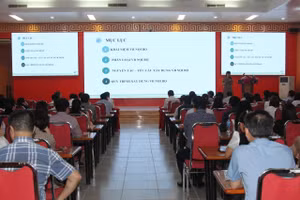 Nâng cao năng lực cho đội ngũ người làm công tác pháp chế.