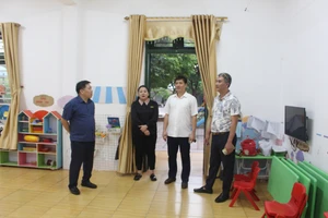 Các trường học trên địa bàn phường Quan Triều sẵn sàng cho năm học mới.