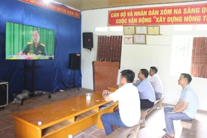 Điểm hỗ trợ đồng bào dân tộc thiểu số (DTTS) ứng dụng CNTT tại xã Vô Tranh, tỉnh Thái Nguyên.