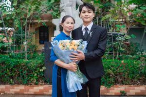 Âu Viết Hoàng, sinh năm 2007, là học sinh K57 Trường THPT Hữu Lũng, tỉnh Lạng Sơn.