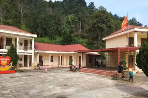 Trường học vùng cao khắc phục khó khăn sẵn sàng đón những bước chân vui đến trường.