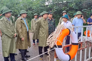 Thái Nguyên triển khai ứng trực, ứng phó với bão số 3.