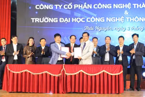 Trường Đại học Công nghệ Thông tin và Truyền thông ký kết hợp tác chiến lược với Công ty cổ phần công nghệ Thành Nam Thái Nguyên.