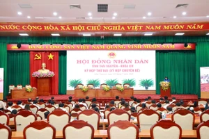 Quang cảnh kỳ họp.