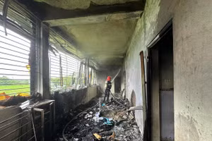 Thái Nguyên xảy ra cháy lớn tại trường mầm non, 71 trẻ nhỏ được giải cứu an toàn.