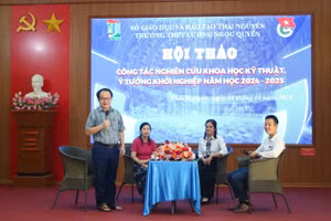 Truyền cảm hứng và thúc đẩy năng lực nghiên cứu khoa học cho học sinh.