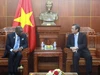 Thứ trưởng Bộ GD&ĐT Nguyễn Văn Phúc tiếp ông Hassan Omar - Đại sứ nước Cộng hòa Sudan tại Malaysia kiêm nhiệm Việt Nam.