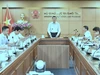 Thứ trưởng Bộ GD&ĐT Nguyễn Văn Phúc chủ trì cuộc họp.