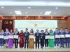 Lãnh đạo TP Hà Nội và lãnh đạo Sở GD&ĐT Hà Nội chúc mừng thành tích xuất sắc của đoàn.
