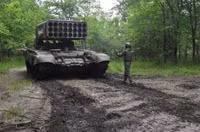 Hình ảnh hiếm của Solntsepyok tại điểm nóng