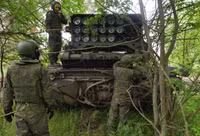 Hình ảnh hiếm của Solntsepyok tại điểm nóng