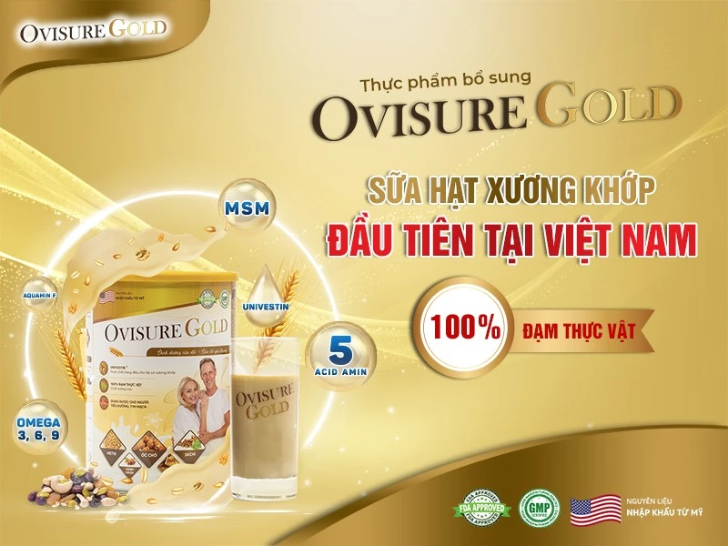 Cảnh báo 'ma trận' quảng cáo công dụng sữa xương khớp Ovisure Gold 