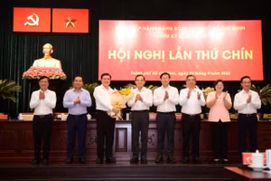 Hội nghị lần thứ 9 BCH Đảng bộ TPHCM nhiệm kỳ 2025-2030 (mở rộng). Ảnh: QĐ