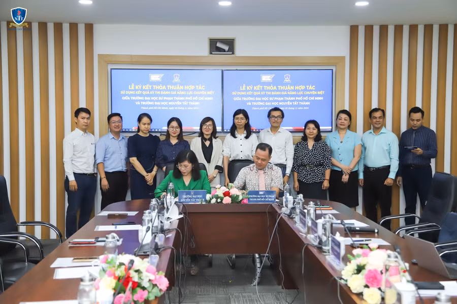 Trường ĐH Nguyễn Tất Thành sẽ sử dụng chung kết quả của Kỳ thi đánh giá năng lực chuyên biệt do Trường ĐH Sư phạm TPHCM tổ chức