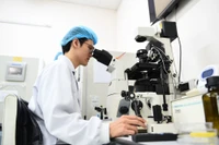 Phòng thí nghiệm Công nghệ sinh học tại Trường Đại học Quốc tế, Đại học Quốc gia TPHCM. Ảnh: HCMIU