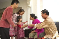 Dạy con trân trọng giữ gìn những bao mừng tuổi xinh xắn không chỉ thể hiện sự trân trọng người tặng mà còn chỉ cho trẻ biết cách quý trọng đồng tiền. Ảnh minh họa: ITN.